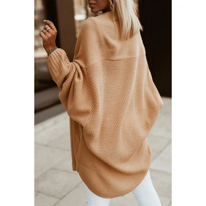 Imily Bela Women'S Fall Cardigans 2024 Trendy Open Front Batwing Sleeve Knit Oversized Long Cardigan Sweaters
