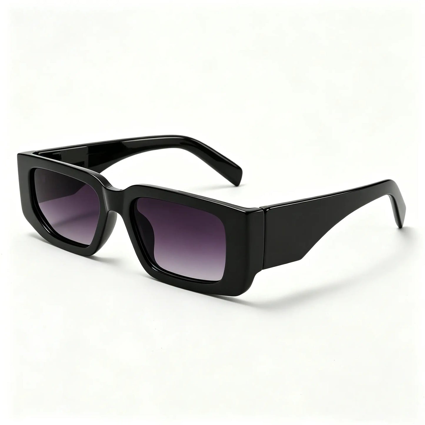 【{With Letters}】Fashion Retro Square Sunglasses for Men Women Classic Trendy Square Frame Shades UV400 Protection Sun Glasses Super Popular for All