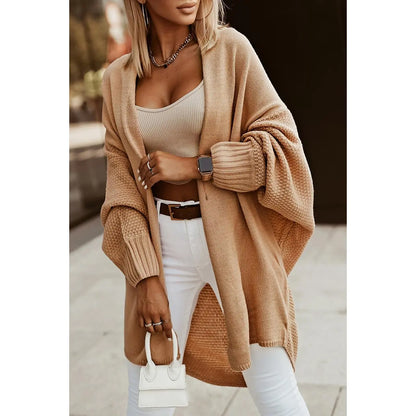 Imily Bela Women'S Fall Cardigans 2024 Trendy Open Front Batwing Sleeve Knit Oversized Long Cardigan Sweaters