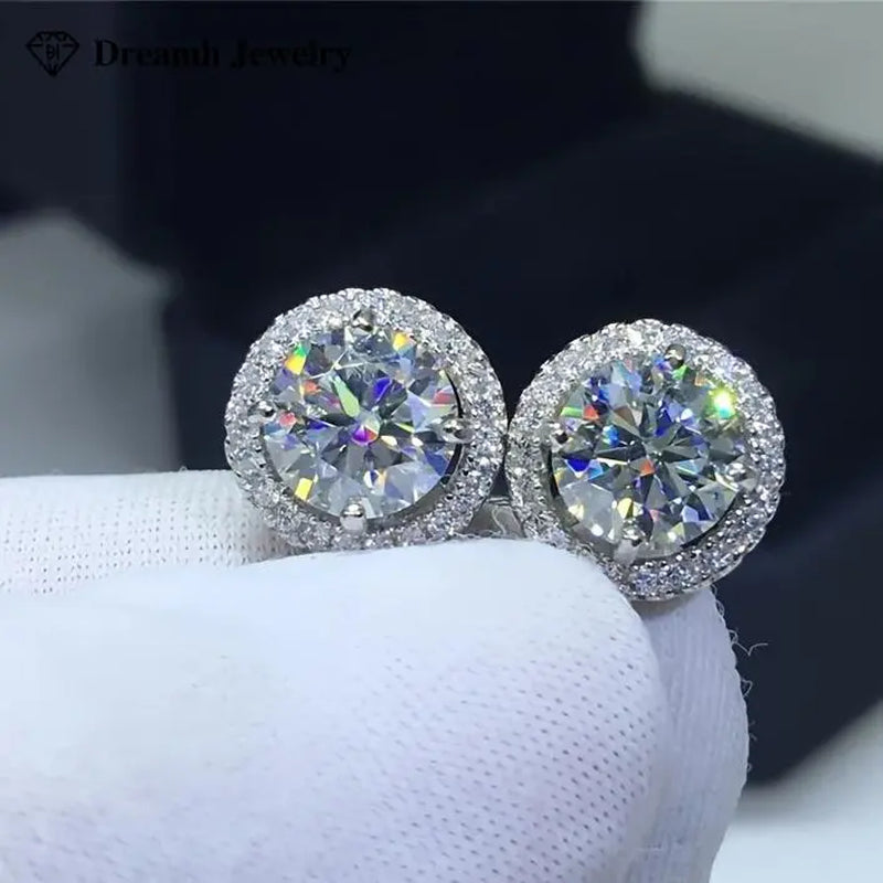 Regal Royal Vintage 9Mm Star Disk S925 Sterling Silver Gender Neutral Stud Earrings, Timeless Noble Elegant Unisex Ear Jewelry for Men & Women, Comes with Genuine Certificate of Authenticity, Premium Luxury Black Friday Gift