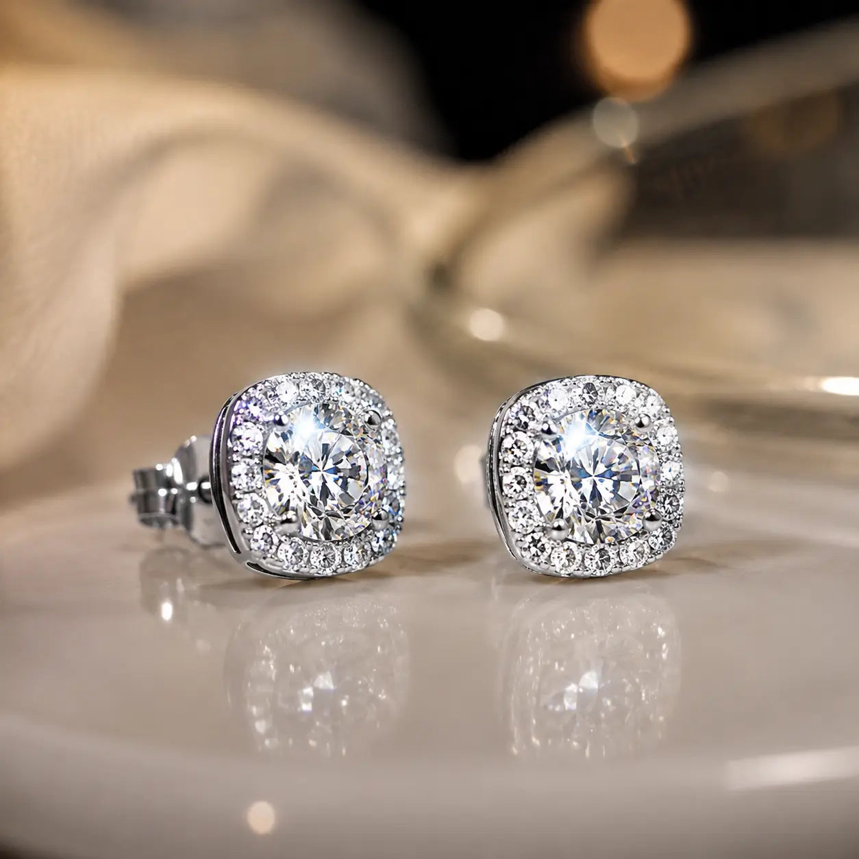 Regal Royal Vintage 9Mm Star Disk S925 Sterling Silver Gender Neutral Stud Earrings, Timeless Noble Elegant Unisex Ear Jewelry for Men & Women, Comes with Genuine Certificate of Authenticity, Premium Luxury Black Friday Gift