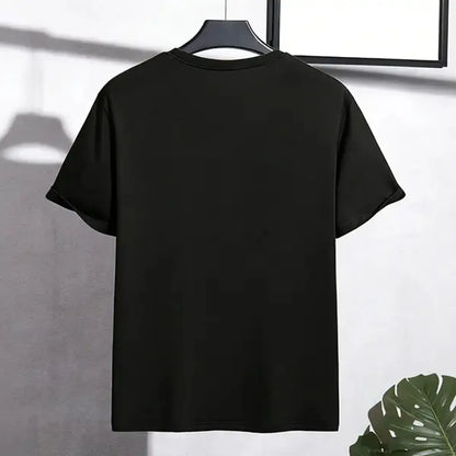 Women'S T-Shirt with Retro Denim Heart Print, Casual round Neck Short Sleeve Breathable Cotton Summer Streetwear, Shirts for Women, Trendy Graphic Shirts