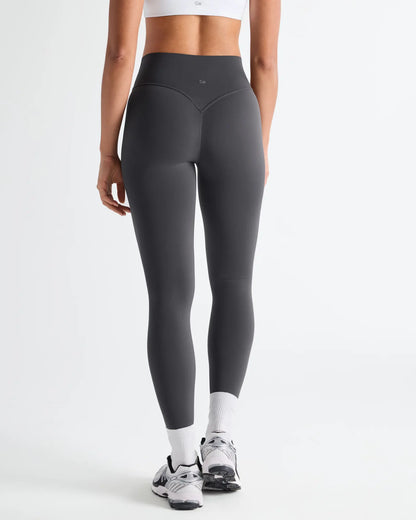 SOLBRACE Women'S High Waist 25" No Front Seam Hidden Scrunch Butt Leggings, High Stretch Breathable Lightweight Butt Lifting Fabric, Yoga Gym Workout Leggings