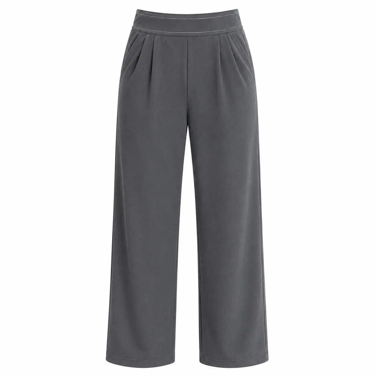 Women'S Elastic High-Waisted Wide Leg Pants - American Retro Loose Straight Lightweight Quick-Dry Breathable Casual Everyday Chic Bottoms 2026 New Casual Sports Trousers High-Quality Fabric Oner Active Soft Motion