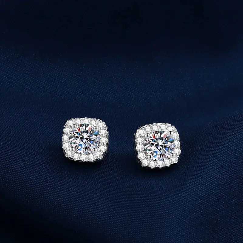 Regal Royal Vintage 9Mm Star Disk S925 Sterling Silver Gender Neutral Stud Earrings, Timeless Noble Elegant Unisex Ear Jewelry for Men & Women, Comes with Genuine Certificate of Authenticity, Premium Luxury Black Friday Gift