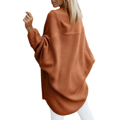 Imily Bela Women'S Fall Cardigans 2024 Trendy Open Front Batwing Sleeve Knit Oversized Long Cardigan Sweaters
